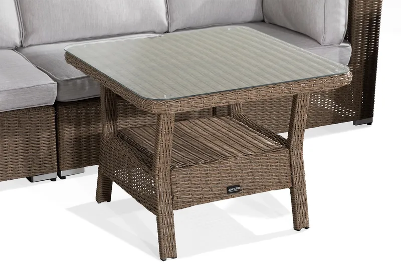 Marcus Loungesæt - Natur Bord 2 Lænestole - Have - Udendørs miljø - Altan & terrasse - Altanmøbler