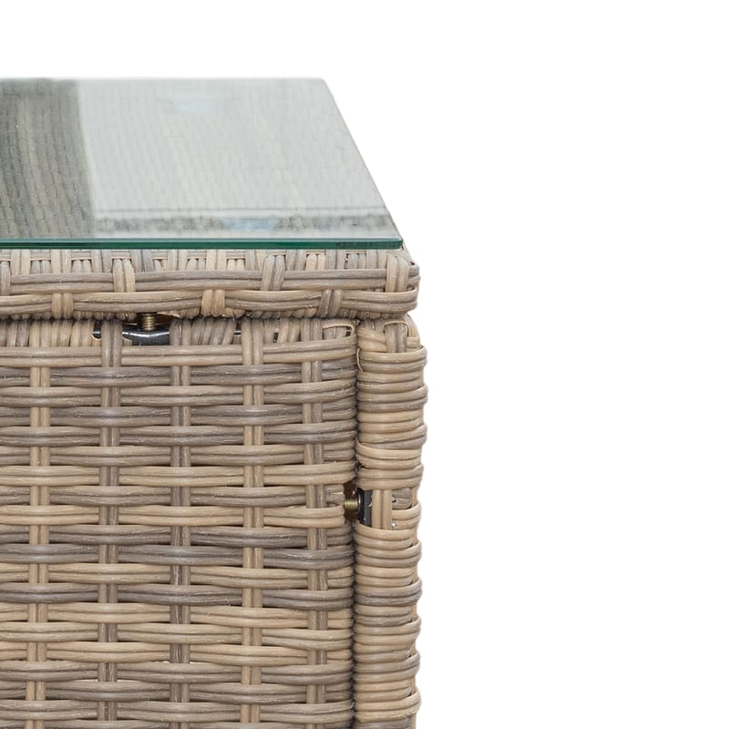 Mendoza 4-personers Sofagruppe - Brun - Have - Udendørs miljø - Altan & terrasse - Altanmøbler