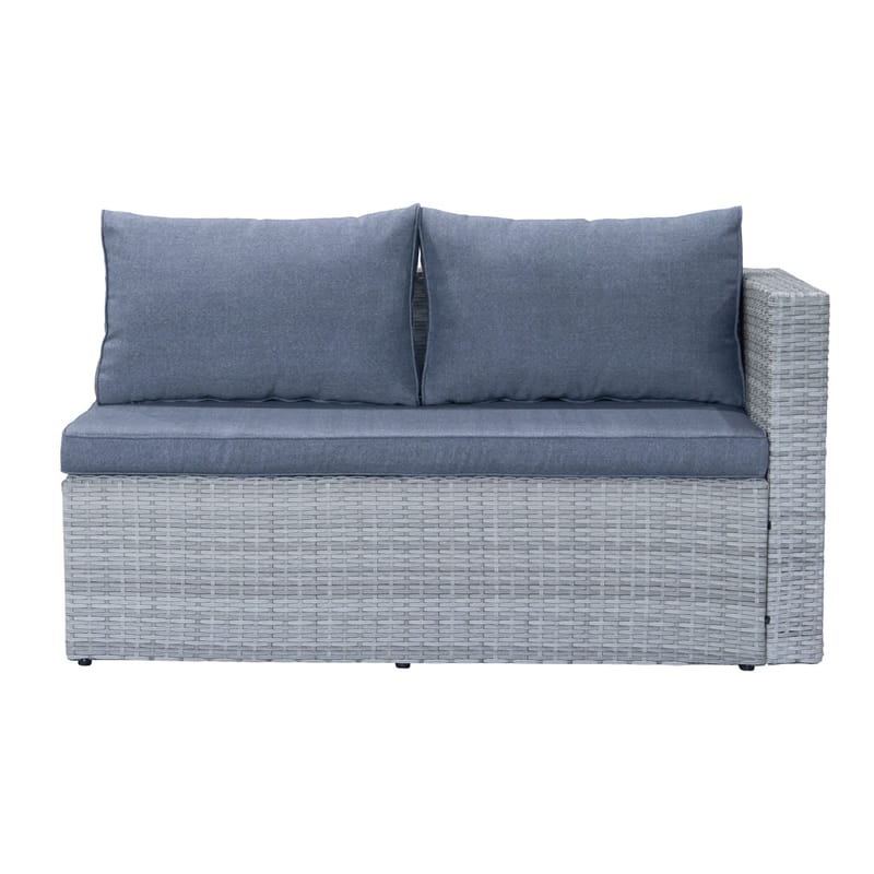 Mendoza 4-personers Sofagruppe - Grå - Have - Udendørs miljø - Altan & terrasse - Altanmøbler