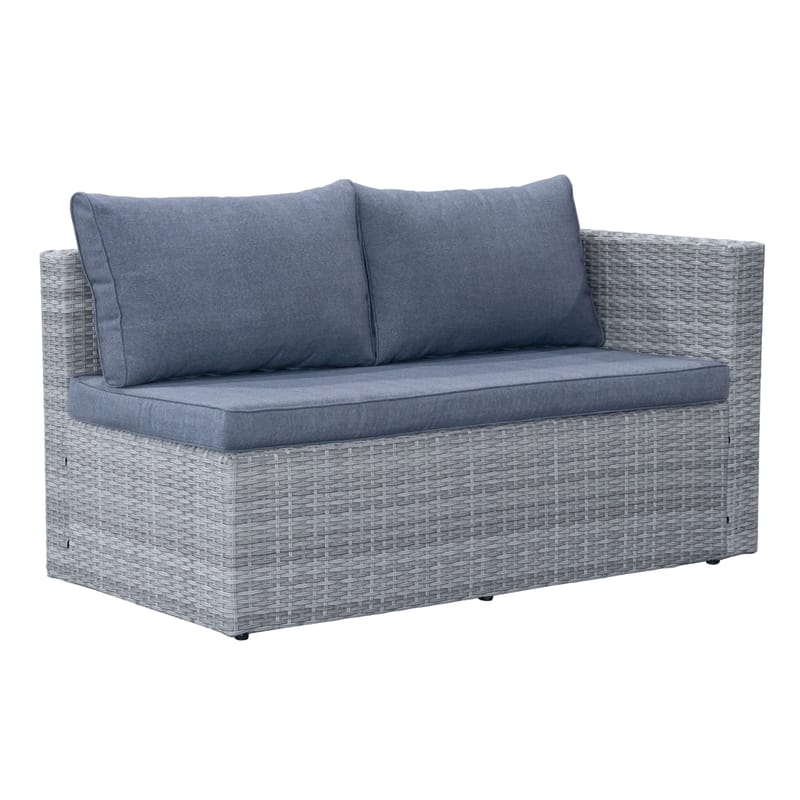 Mendoza 4-personers Sofagruppe - Grå - Have - Udendørs miljø - Altan & terrasse - Altanmøbler