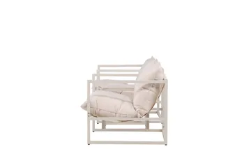 Messina Sofagruppe Udendørs 2-personers - Beige - Havemøbler - Loungemøbler - Sofagrupper udendørs