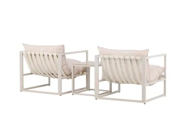 Messina Sofagruppe Udendørs 2-personers - Beige - Havemøbler - Loungemøbler - Sofagrupper udendørs