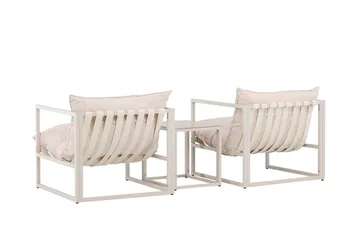 Messina Sofagruppe Udendørs 2-personers - Beige - Havemøbler - Loungemøbler - Sofagrupper udendørs
