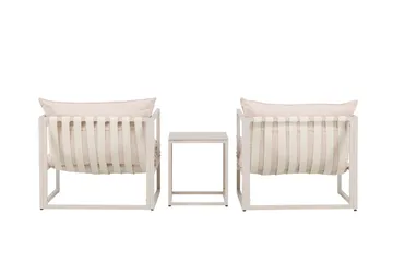 Messina Sofagruppe Udendørs 2-personers - Beige - Havemøbler - Loungemøbler - Sofagrupper udendørs