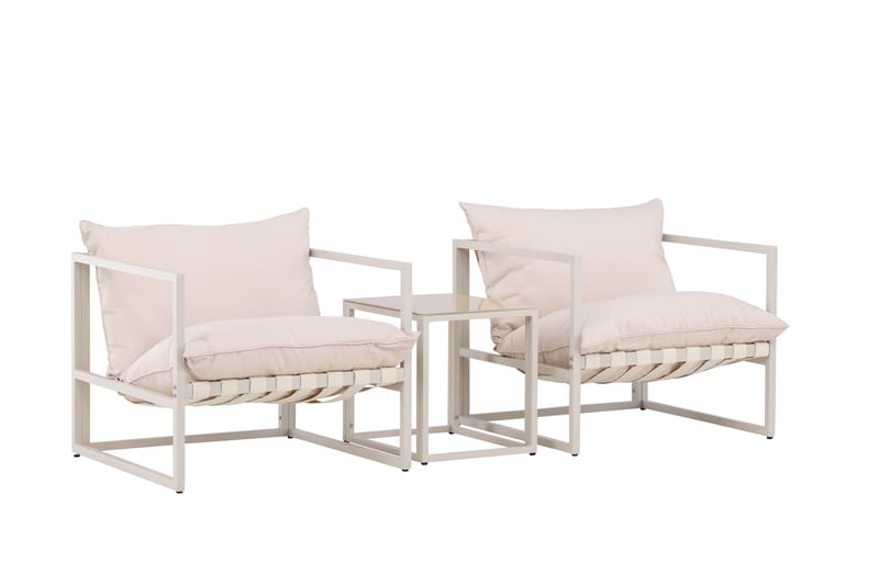 Messina Sofagruppe Udendørs 2-personers - Beige - Have - Udendørs miljø - Altan & terrasse - Altanmøbler