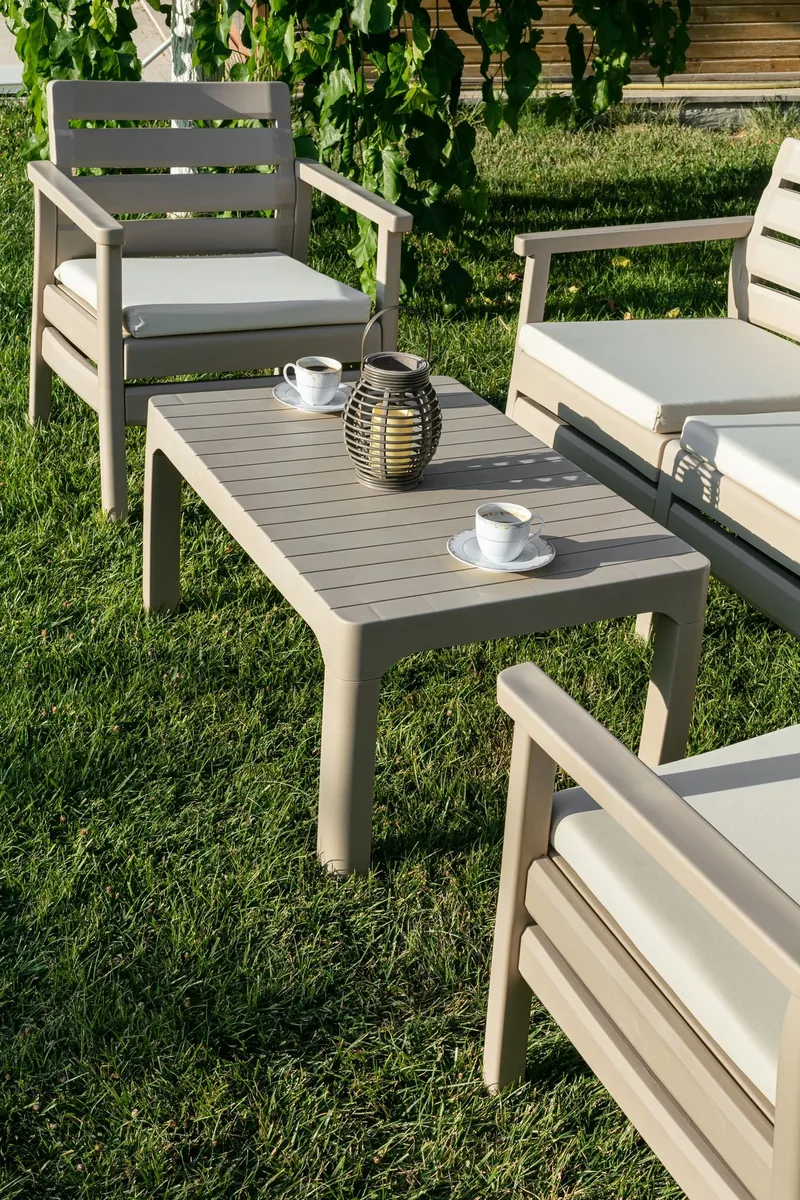 Momira Loungegruppe udendørs - Desert Beige - Have - Udendørs miljø - Altan & terrasse - Altanmøbler