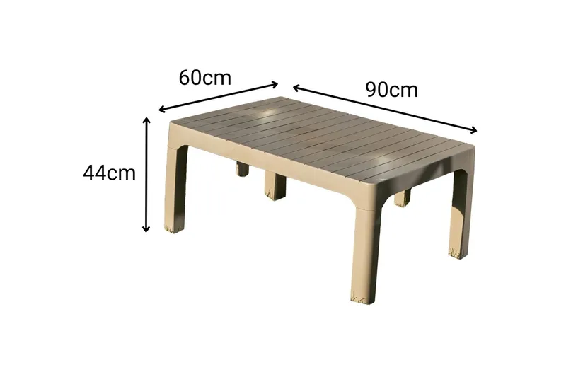 Momira Loungegruppe udendørs - Desert Beige - Have - Udendørs miljø - Altan & terrasse - Altanmøbler