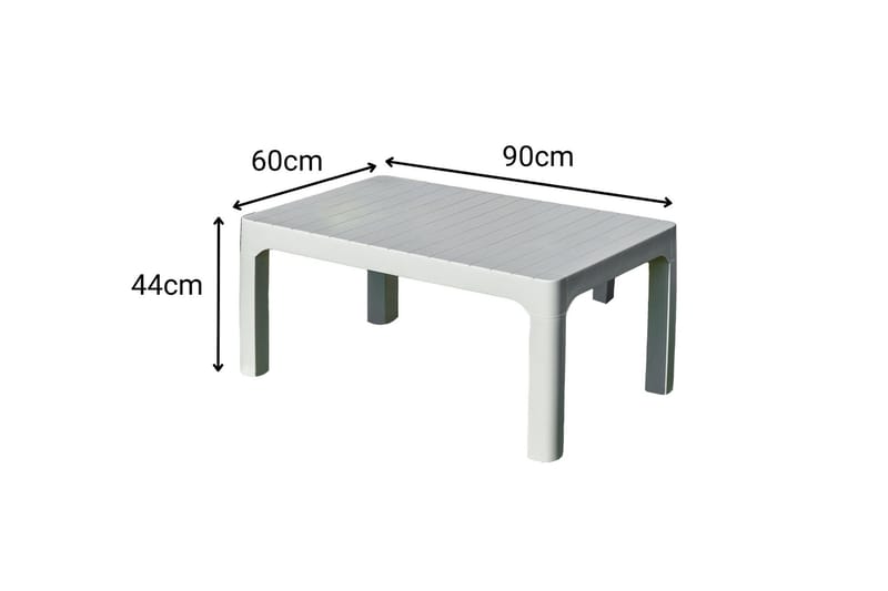 Momira Loungegruppe udendørs - Hvid - Have - Udendørs miljø - Altan & terrasse - Altanmøbler