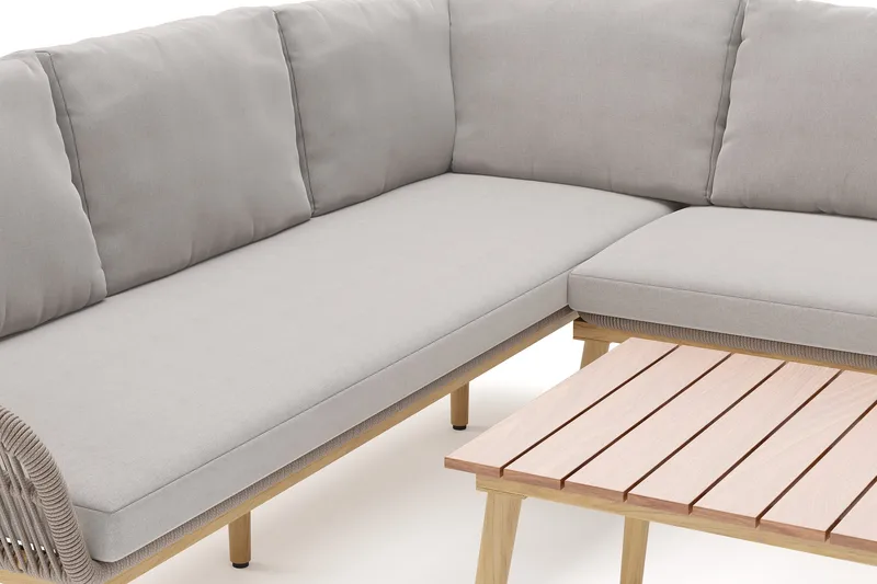 Morrocco loungegruppe til udendørs brug - Brun - Have - Udendørs miljø - Altan & terrasse - Altanmøbler