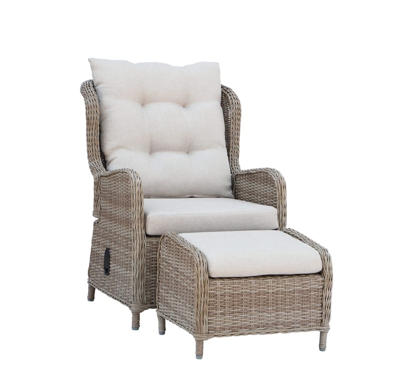 Orleans Lounge Udendørsmøbelgruppe - Beige - Have - Udendørs miljø - Altan & terrasse - Altanmøbler