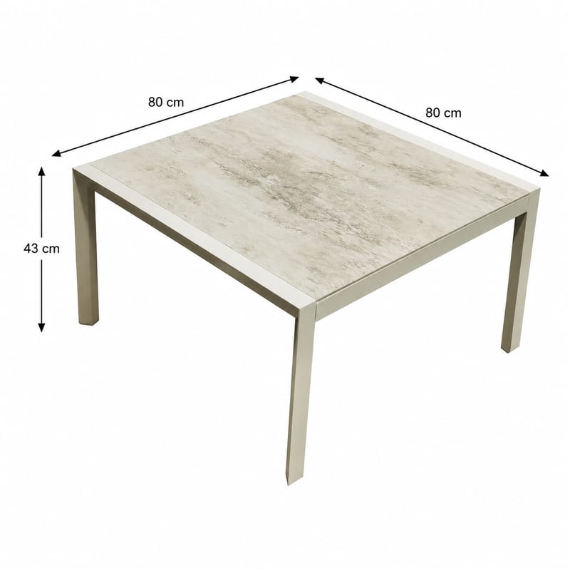 Palermo Havemøbelgruppe Hjørnesæt - Beige - Havemøbler - Loungemøbler - Sofagrupper udendørs