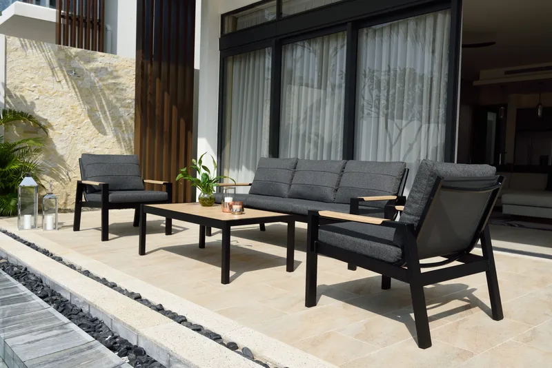 Panama Classic Udendørsmøbel Sæt - Sort - Have - Udendørs miljø - Altan & terrasse - Altanmøbler