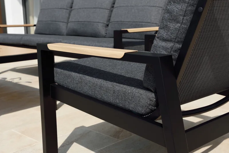 Panama Classic Udendørsmøbel Sæt - Sort - Have - Udendørs miljø - Altan & terrasse - Altanmøbler