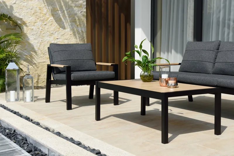 Panama Classic Udendørsmøbel Sæt - Sort - Have - Udendørs miljø - Altan & terrasse - Altanmøbler