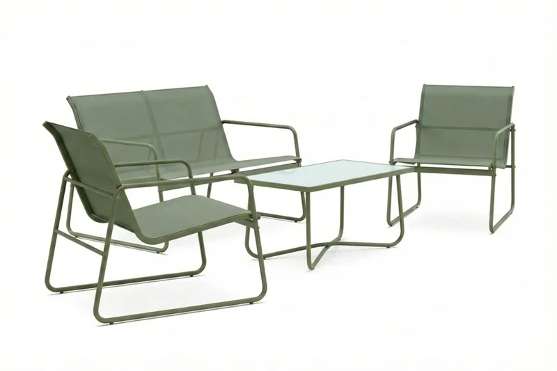 Pelanda loungegruppe til udendørs brug - Grøn - Have - Udendørs miljø - Altan & terrasse - Altanmøbler