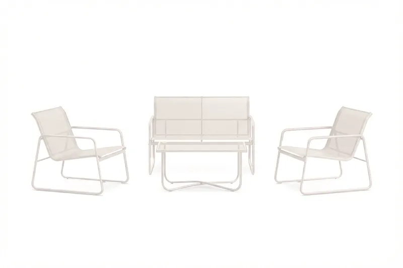 Pelanda loungegruppe til udendørsbrug, Beige