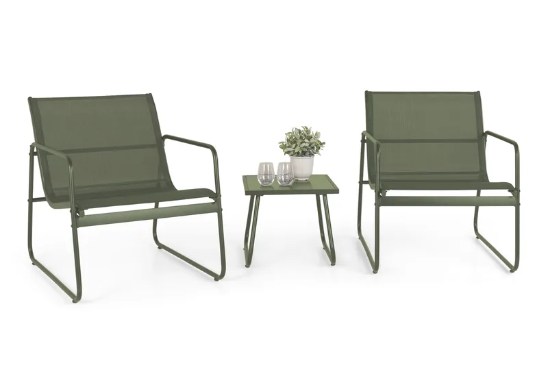 Pelanda loungesæt til udendørs brug - Grøn - Have - Udendørs miljø - Altan & terrasse - Altanmøbler