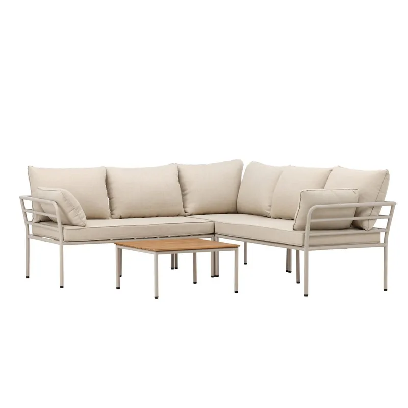 Penh Sofagruppe Udendørs 5-personers, Beige