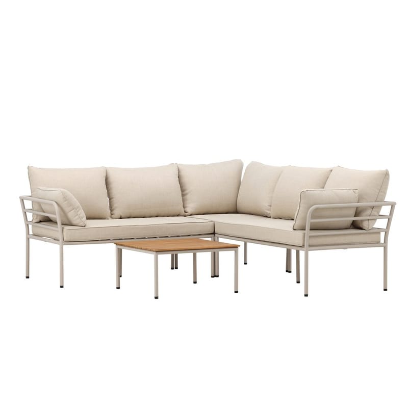 Penh Sofagruppe Udendørs 5-personers - Beige - Have - Udendørs miljø - Altan & terrasse - Altanmøbler