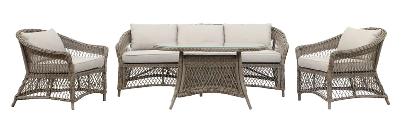 Provence Lounge Udendørsmøbelgruppe, Beige