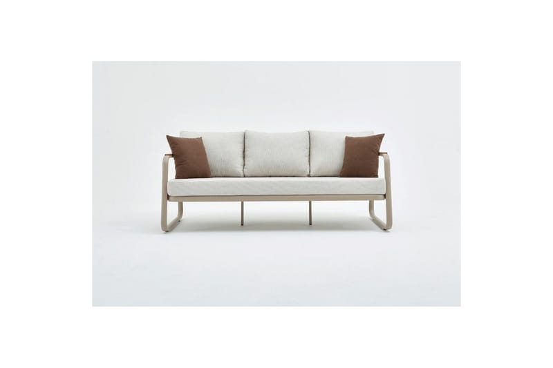 Rio Sofasæt Udendørs 6 Personers Beige - Beige - Have - Udendørs miljø - Altan & terrasse - Altanmøbler