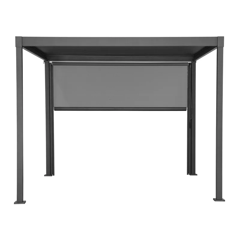 rullegardin til pavillon HOME4YOU Mirador-80/88 3M, grå - Grå - Have - Udendørs miljø - Altan & terrasse - Sikkerhed & læhegn altan