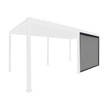 Rullegardin til pavillon HOME4YOU Mirador-111 hvid/lysegrå 3 m - Hvid/lysegrå - Have - Udendørs miljø - Altan & terrasse - Sikkerhed & læhegn altan