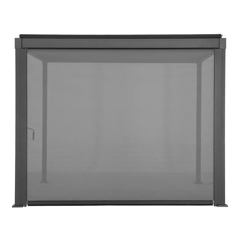 rullegardin til pavillon HOME4YOU Mirador-80/88 3M, grå - Grå - Have - Udendørs miljø - Altan & terrasse - Sikkerhed & læhegn altan