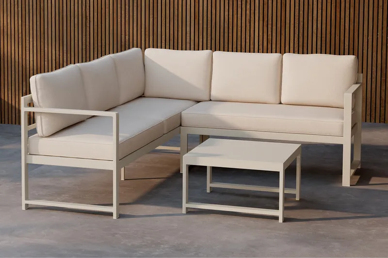 Salvador Sofagruppe Udendørs 4-personers - Sort - Have - Udendørs miljø - Altan & terrasse - Altanmøbler