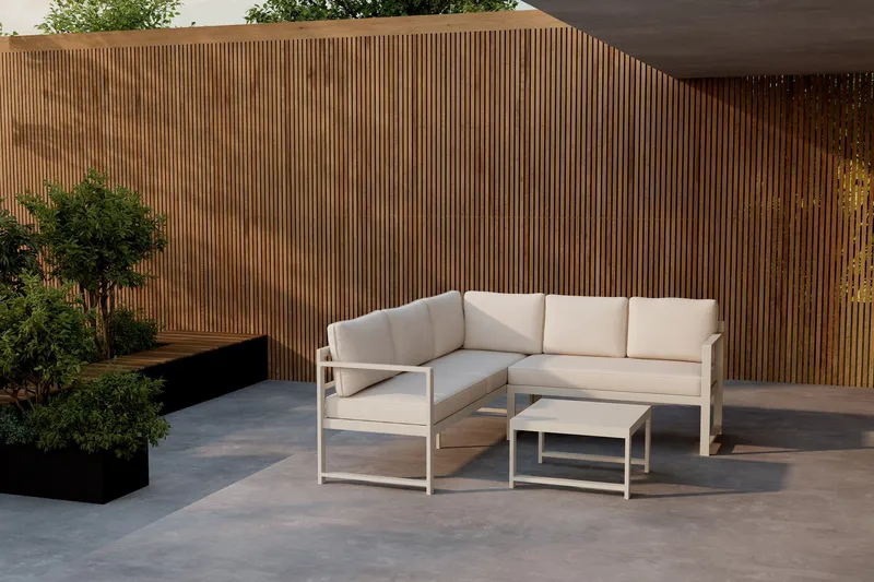 Salvador Sofagruppe Udendørs 4-personers - Sort - Have - Udendørs miljø - Altan & terrasse - Altanmøbler