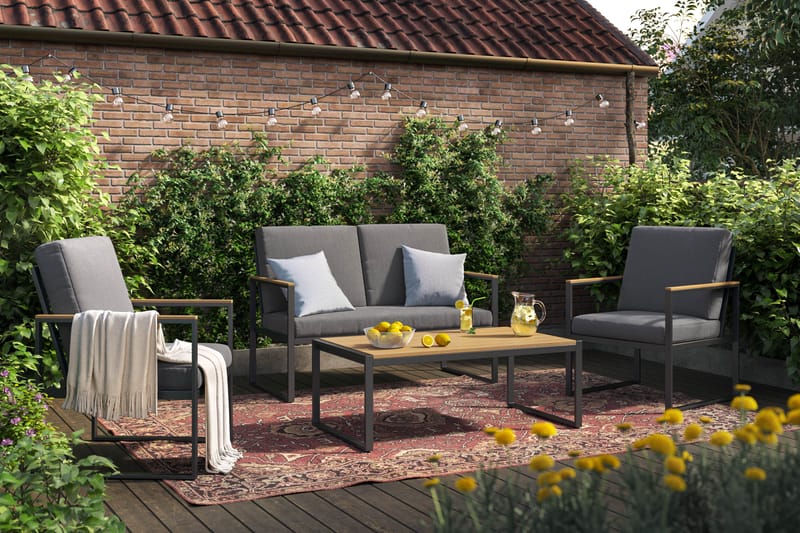 Serena Sofagruppe 4-personers - Antracit - Have - Udendørs miljø - Altan & terrasse - Altanmøbler