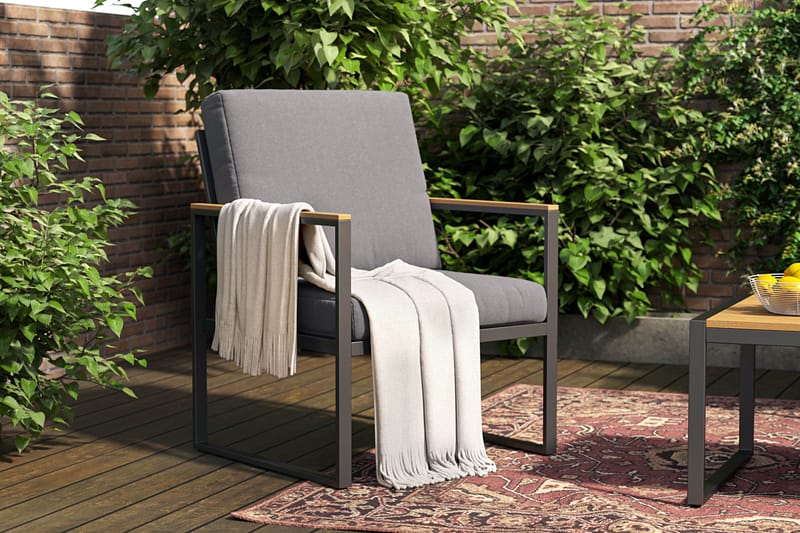 Serena Sofagruppe 4-personers - Antracit - Have - Udendørs miljø - Altan & terrasse - Altanmøbler