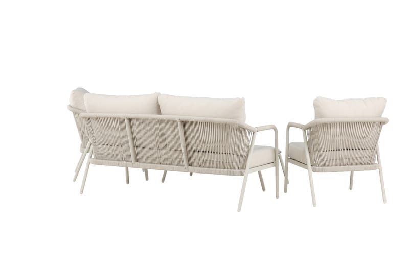 Sicily Sofagruppe Udendørs 4-personers - Beige - Have - Udendørs miljø - Altan & terrasse - Altanmøbler