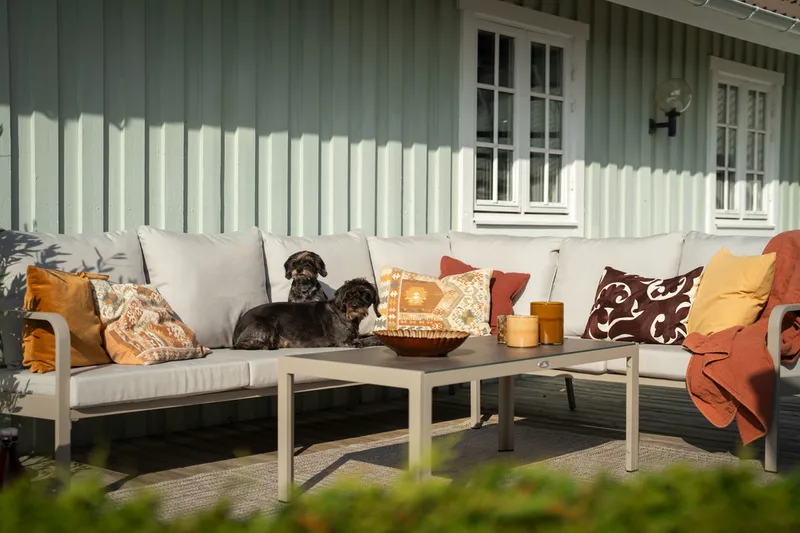 Sofa Hillerstorp Hånger - Sand - Have - Udendørs miljø - Altan & terrasse - Altanmøbler