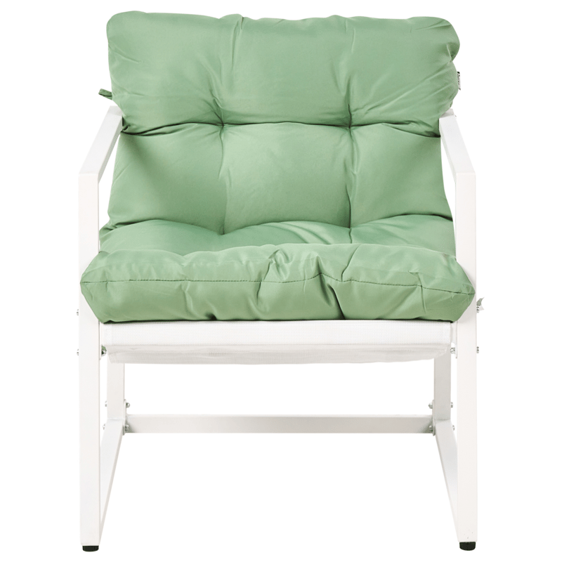 Sofagruppe udendørs med bord 4-personers Garda - Grøn/Hvid - Have - Udendørs miljø - Altan & terrasse - Altanmøbler