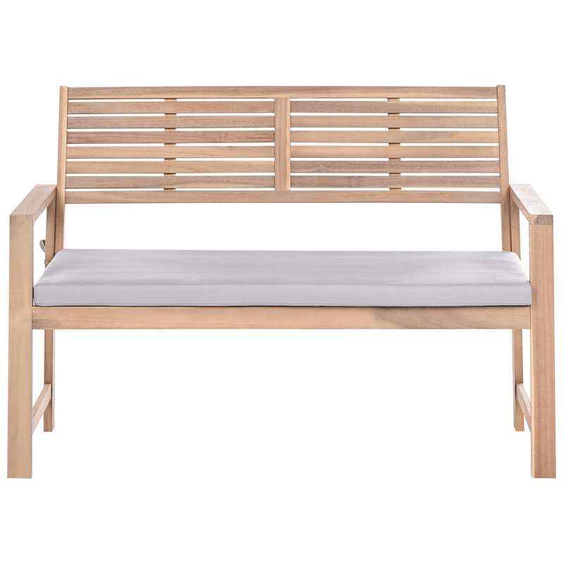 Sofagruppe udendørs med bord 4-personers Fiames akacietræ - Brun/Grå - Have - Udendørs miljø - Altan & terrasse - Altanmøbler