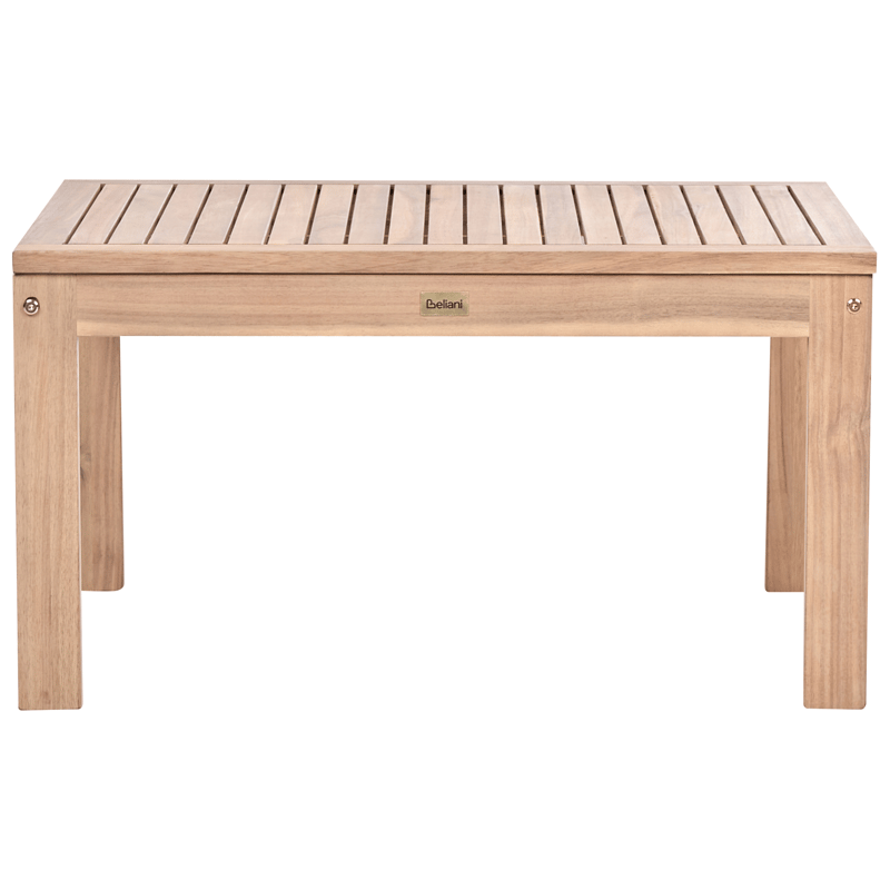 Sofagruppe udendørs med bord 4-personers Fiames akacietræ - Brun/Grå - Have - Udendørs miljø - Altan & terrasse - Altanmøbler