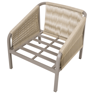 Sofagruppe udendørs med bord 5-personers Murato - Beige - Havemøbler - Loungemøbler - Sofagrupper udendørs