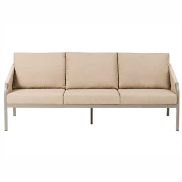 Sofagruppe udendørs med bord 5-personers Murato - Beige - Havemøbler - Loungemøbler - Sofagrupper udendørs
