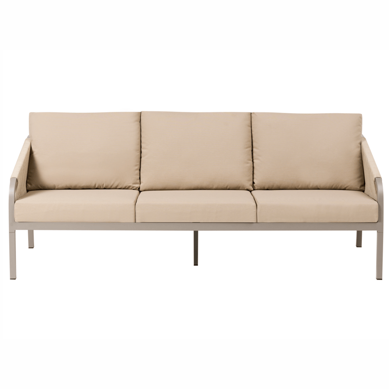 Sofagruppe udendørs med bord 5-personers Murato - Beige - Have - Udendørs miljø - Altan & terrasse - Altanmøbler