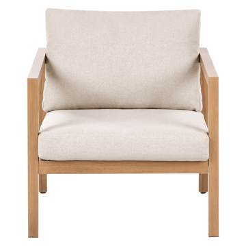Sofagruppe udendørs med bord 5-personers Oneta - Brun/Beige - Havemøbler - Loungemøbler - Sofagrupper udendørs