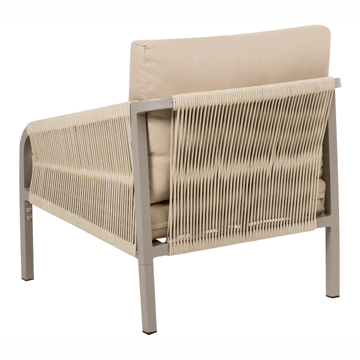Sofagruppe udendørs med bord 5-personers Murato - Beige - Havemøbler - Loungemøbler - Sofagrupper udendørs