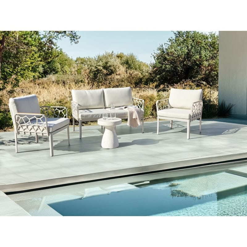 Sofasæt Eriche - Beige, brun - Have - Udendørs miljø - Altan & terrasse - Altanmøbler