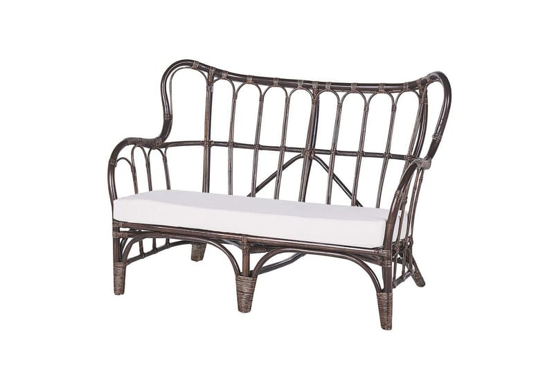 Soffgrupp Beliani Brindisi Brown||Beige - Havemøbler - Loungemøbler - Sofagrupper udendørs
