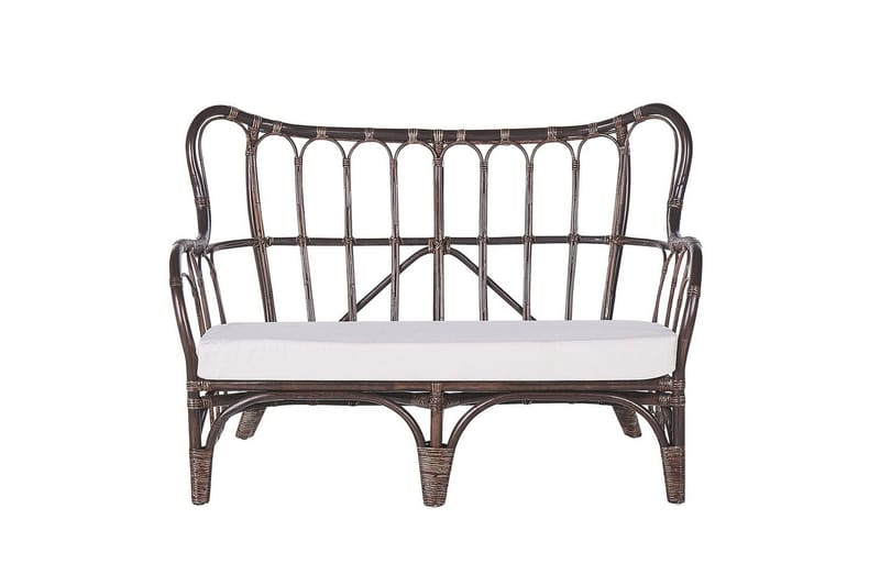 Soffgrupp Beliani Brindisi Brown||Beige - Havemøbler - Loungemøbler - Sofagrupper udendørs