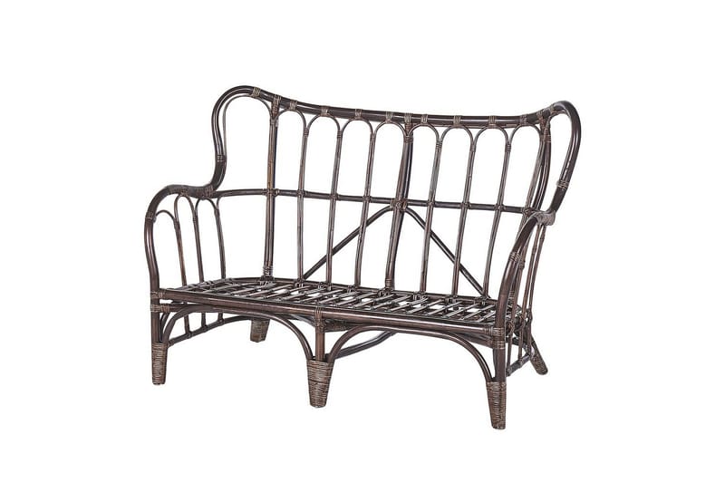 Soffgrupp Beliani Brindisi Brown||Beige - Havemøbler - Loungemøbler - Sofagrupper udendørs