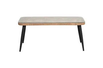 Soffgrupp Beliani Corinth Ii Natural||Grey||Black||Beige - Havemøbler - Loungemøbler - Sofagrupper udendørs