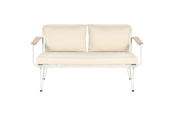 Soffgrupp Beliani Montesilvano Beige||White||Light wood - Havemøbler - Loungemøbler - Sofagrupper udendørs