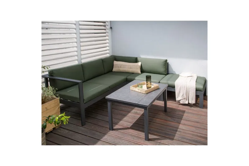 Soffgrupp Green||Black||Grey - Havemøbler - Loungemøbler - Sofagrupper udendørs
