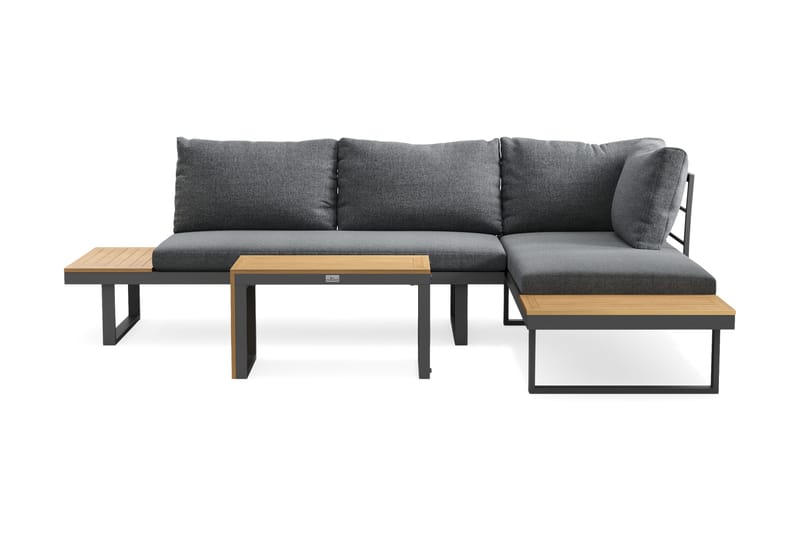 Sonia Sofagruppe 4-personers - Grå - Have - Udendørs miljø - Altan & terrasse - Altanmøbler